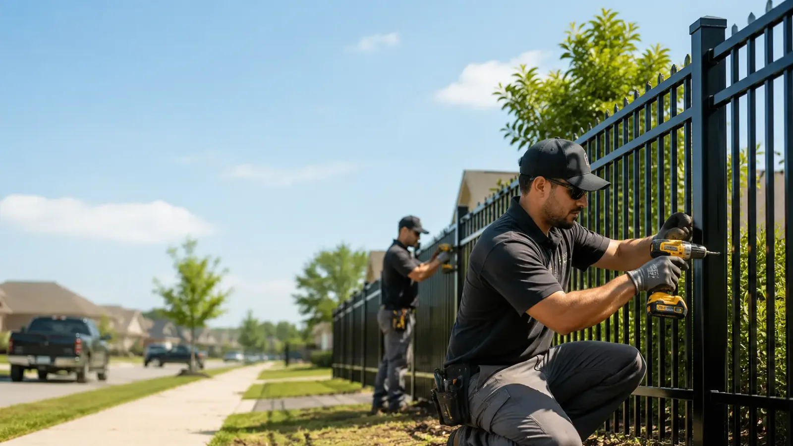 Metal Fence Installation in Garrison, ND